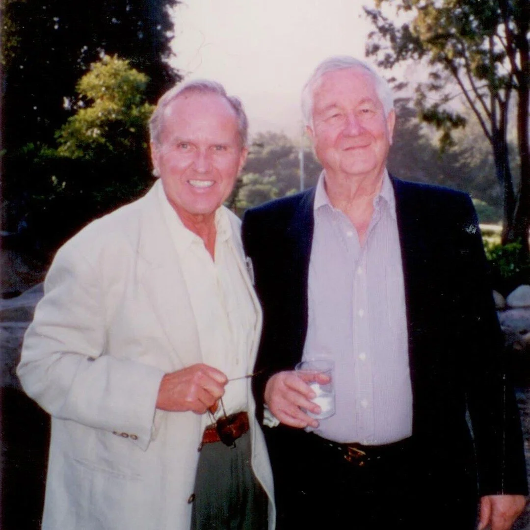 Cork Millner and William Styron at the Santa Barbara Writers Conference circa 1997. Great keynote by Styron.