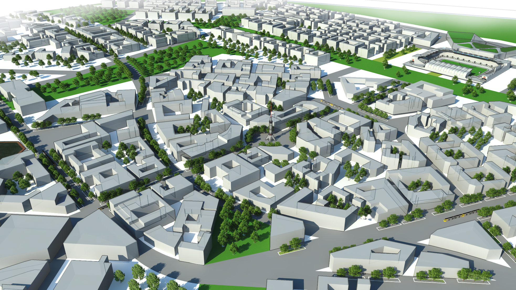 The result is a well-designed master plan that emphasizes the human scale to generate healthy streets that will support local business owners and keep the people of Norman connected.