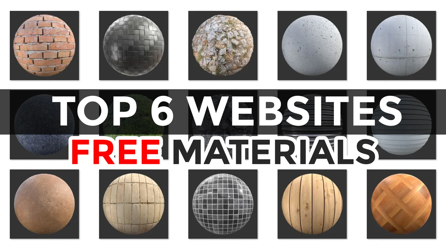 Top 6 Websites for FREE Textures and Materials (PBR) — Architecture  Inspirations