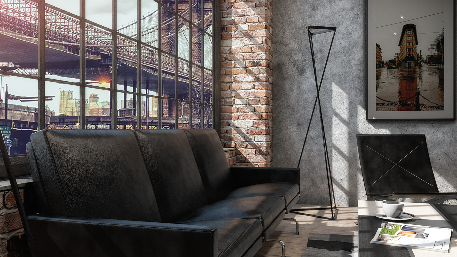 Industrial Living Room View 2 Final Rendering.png