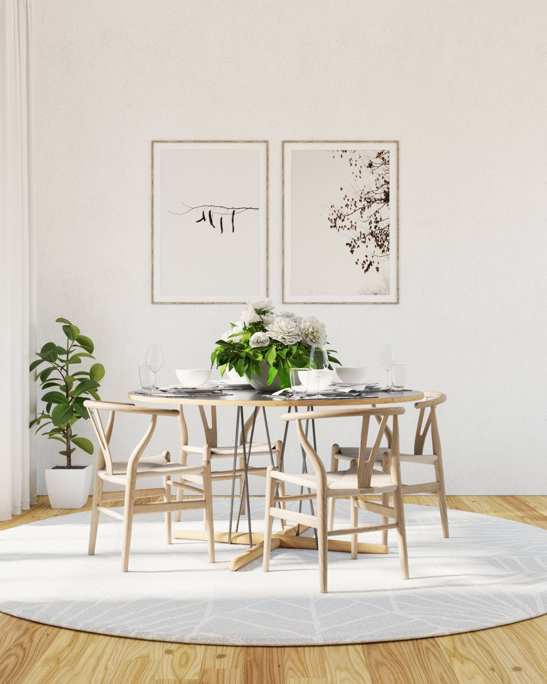 Scandinavian Dining Room 2