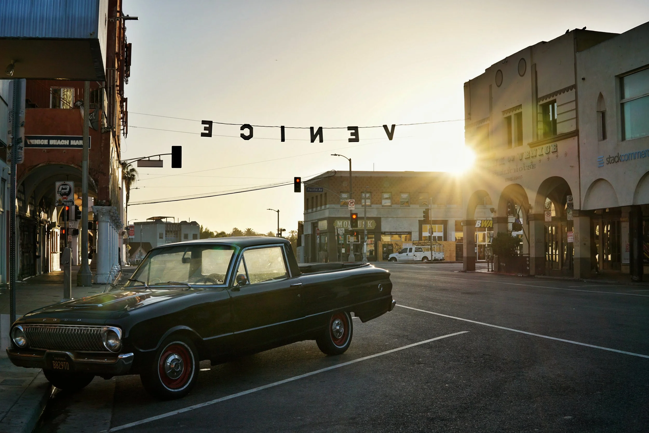 Sunrise at Venice Beach