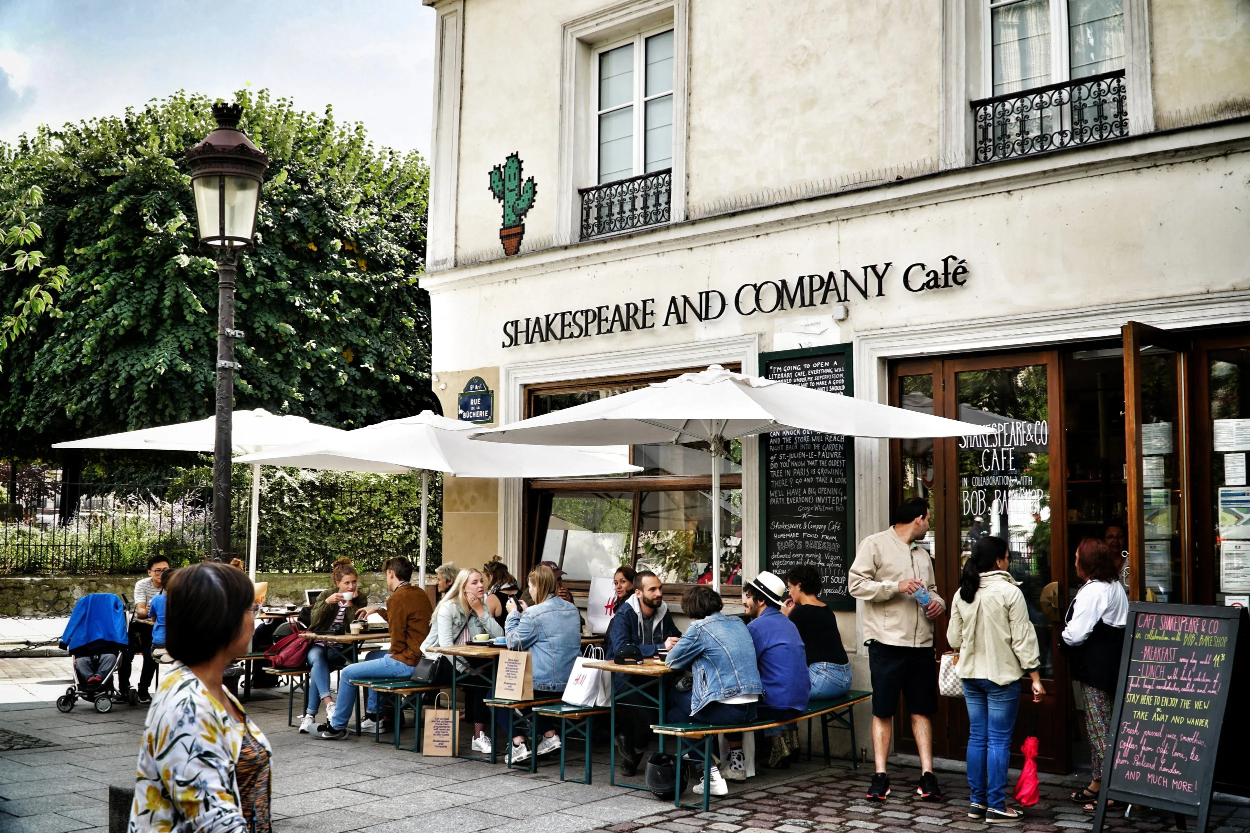 Shakespeare and Company Cafe, Paris