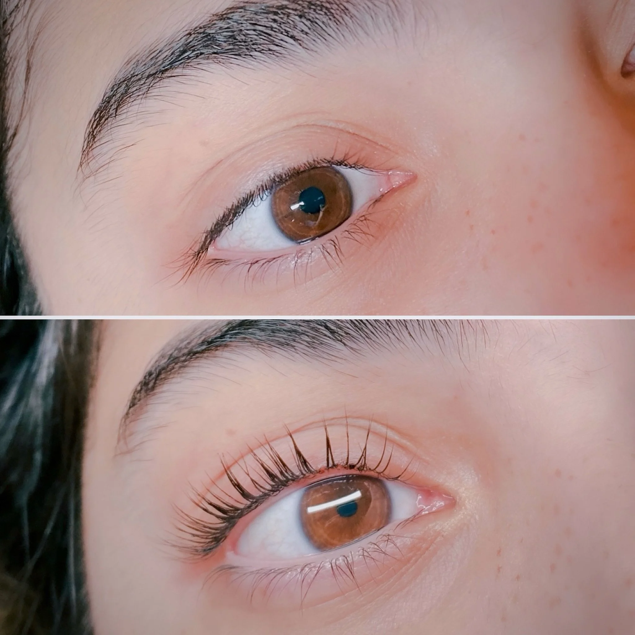 Lash Lift + Tint (Before | After)