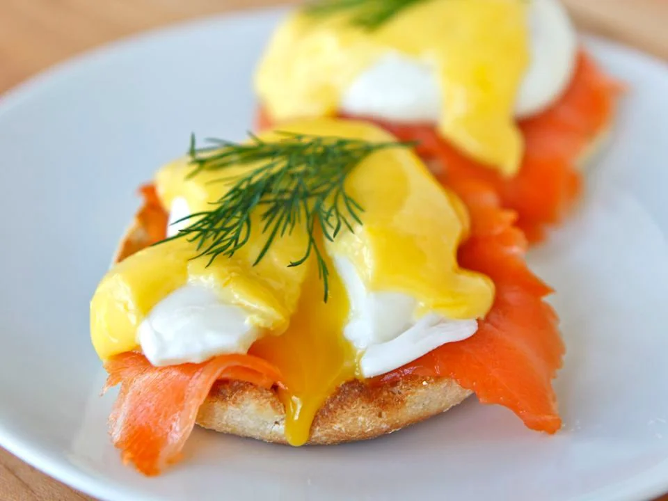 LOX + LEMON EGGS BENNY