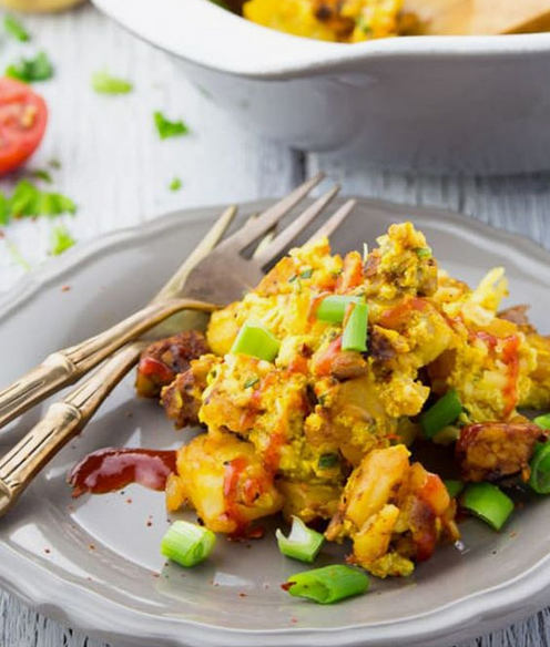 Hold the Eggs Breakfast Casserole