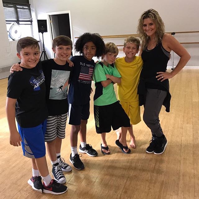 Boys Hip Hop is growing by the minute !  Know someone interested?  Classes are Wednesday 4:00-4:45 pm!
(missing Jacob from photo)