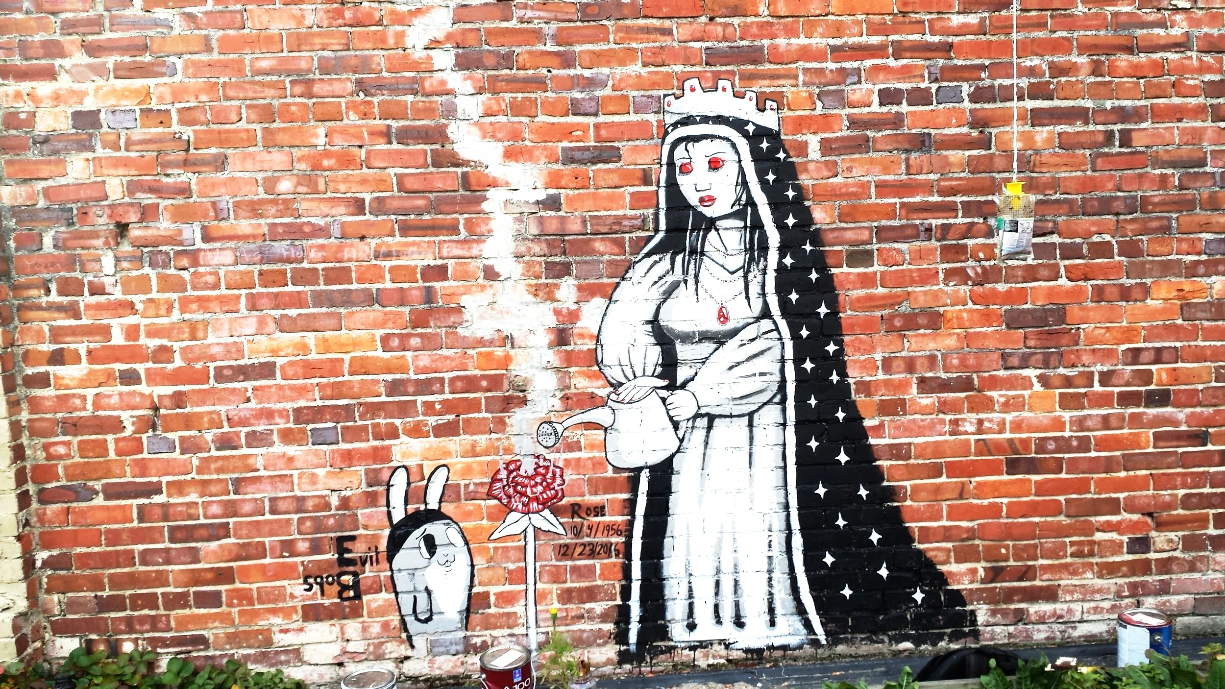 Lady In the Garden