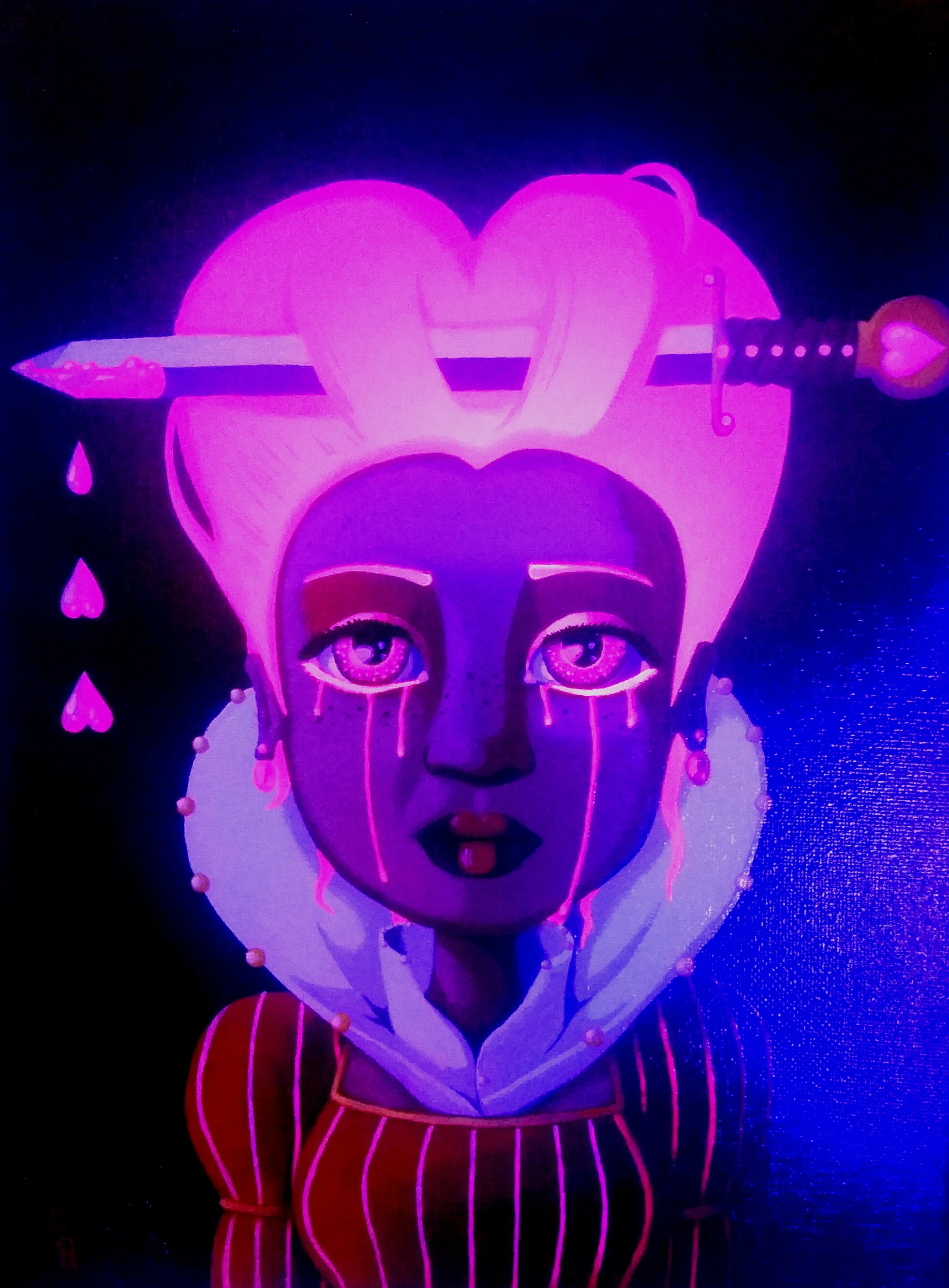 Queen Parfait's Rebuttal Blacklit