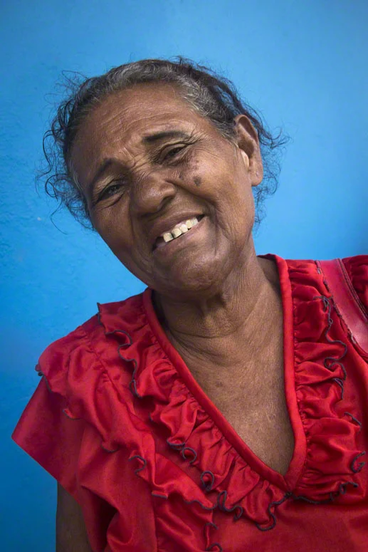 Woman in Red, Santiago de Cuba