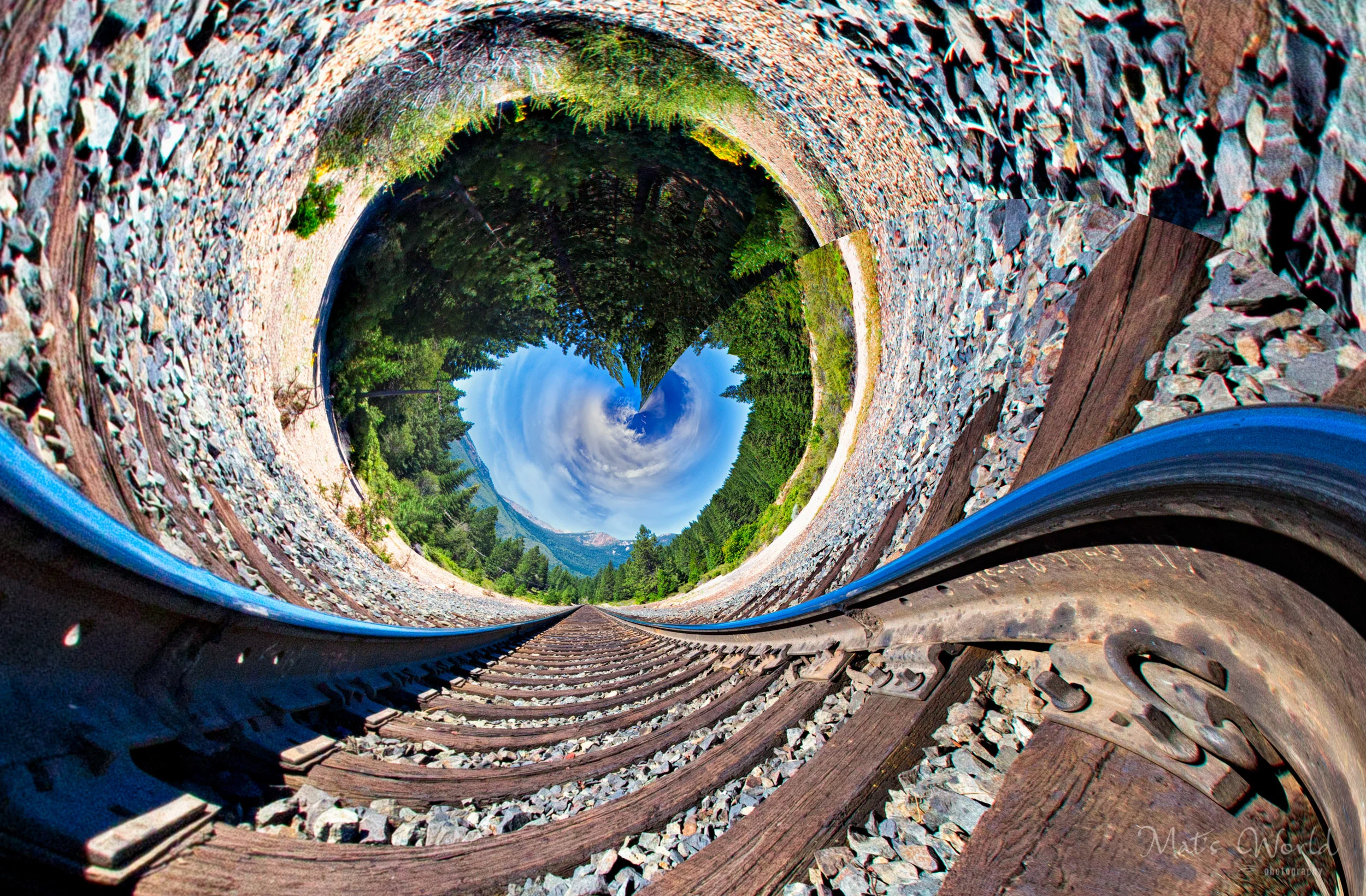 Here is a fun kind of editing effect.