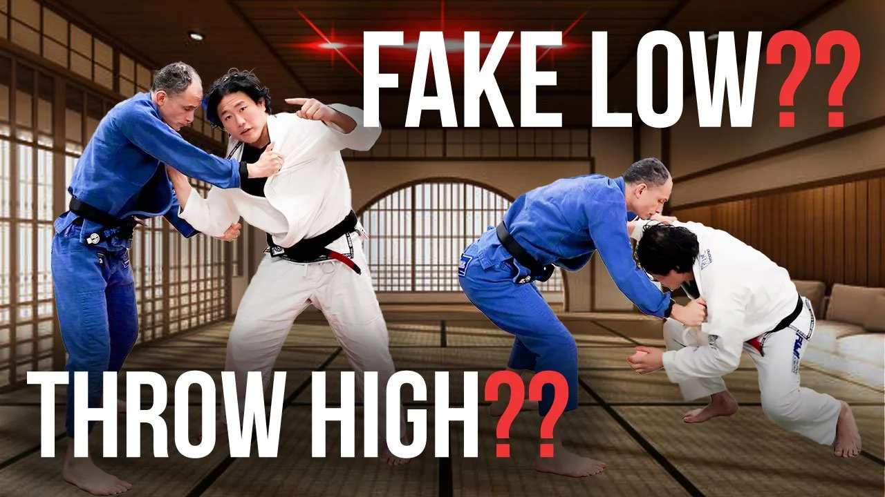 Mastering Level Changes – Attack Low, Throw High in Judo