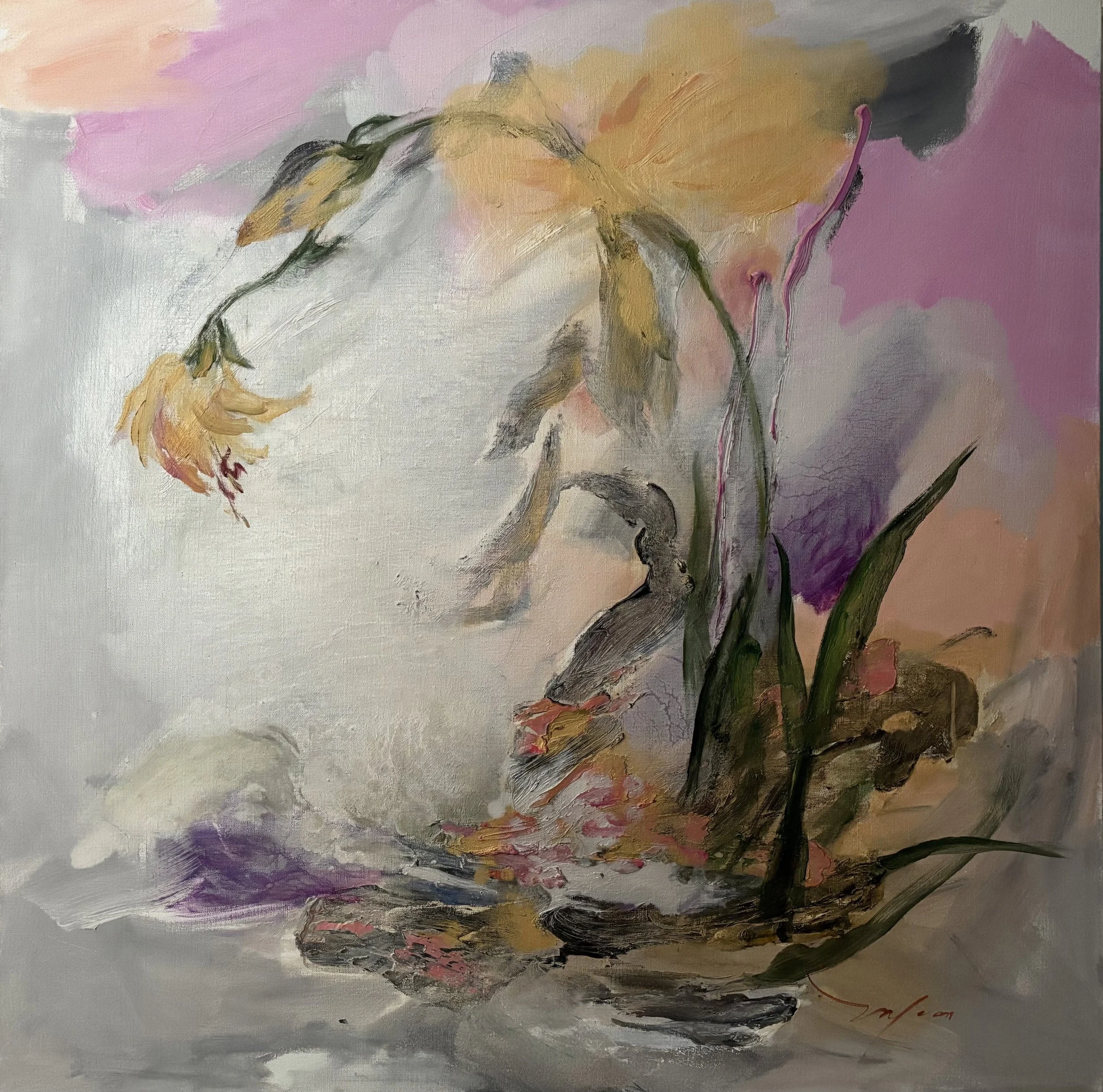 Sound of Flower, 91 x 91 cm.jpg