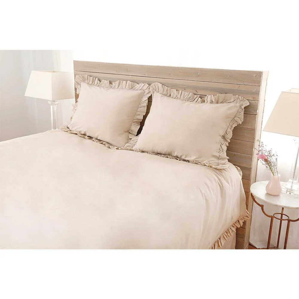 Madison Duvet Set - Taupe 