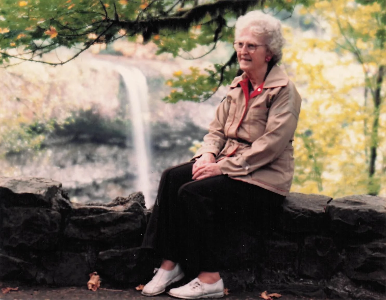 Blanche Sweger by waterfall.jpg