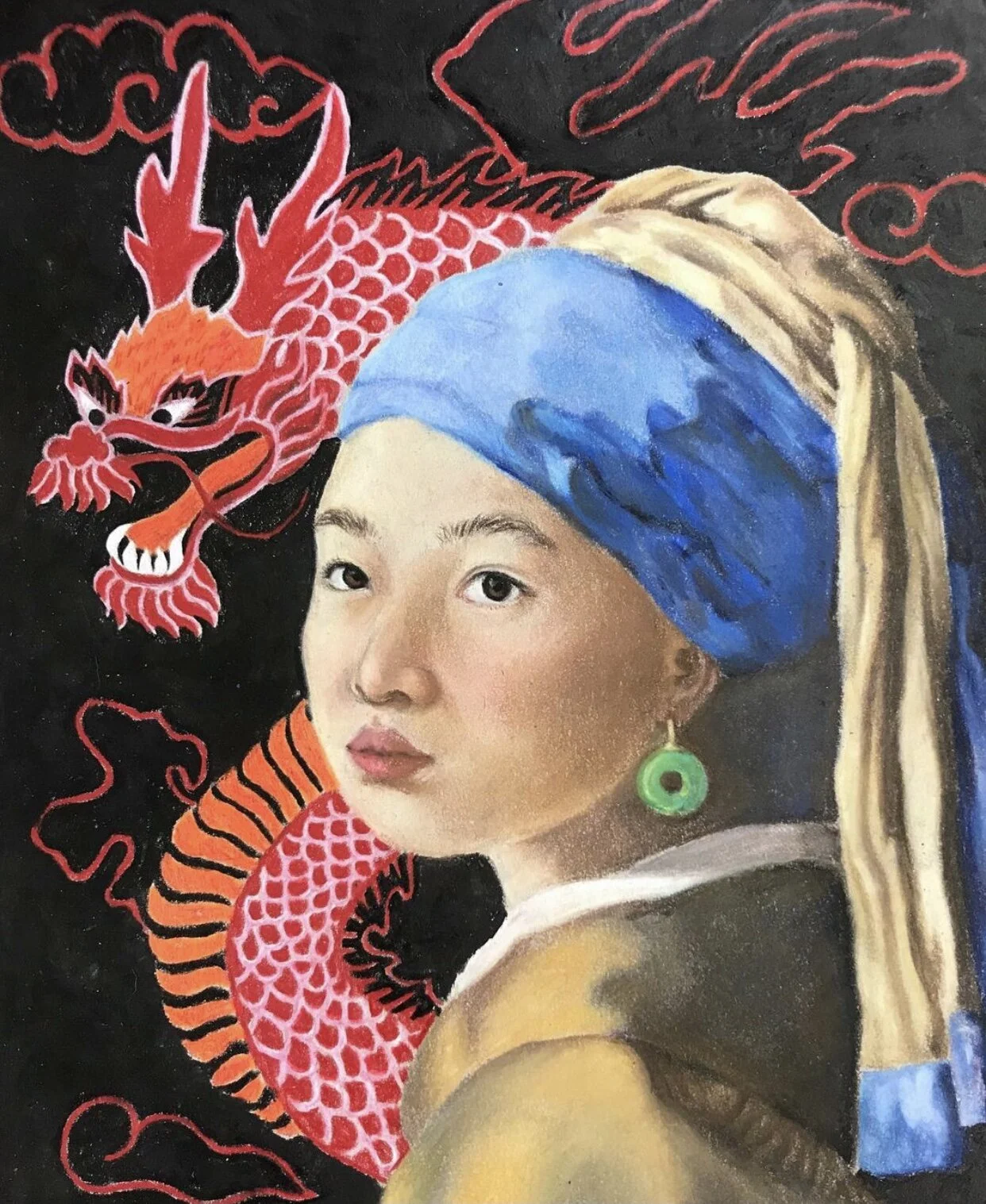 Girl with a Jade Earring