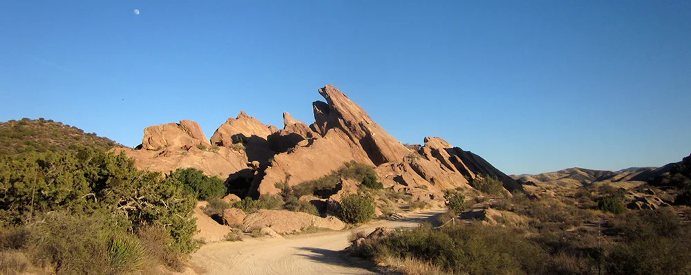 My last visit to Vasquez Rocks, January 2012.