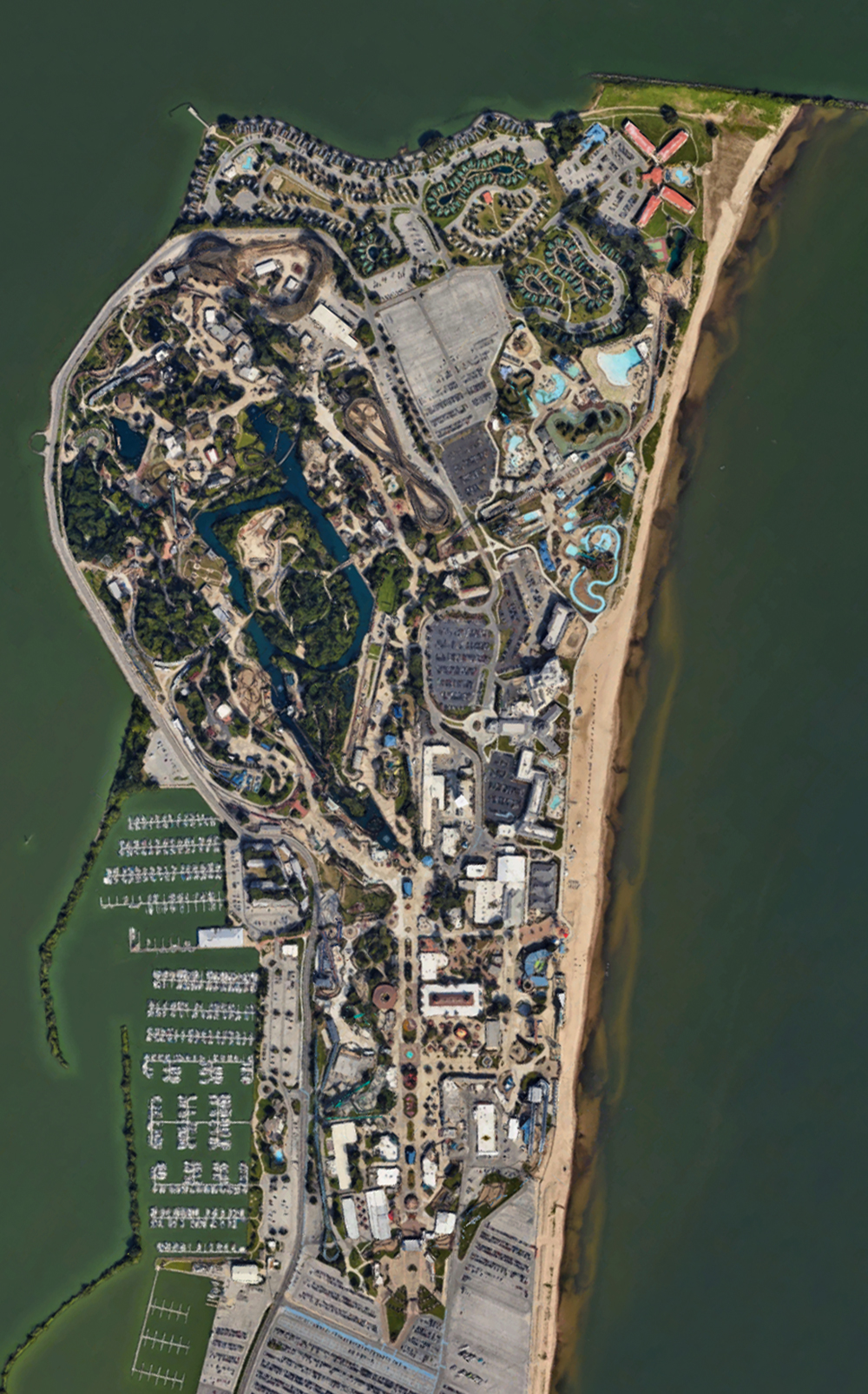 Cedar Point Park Map 2021