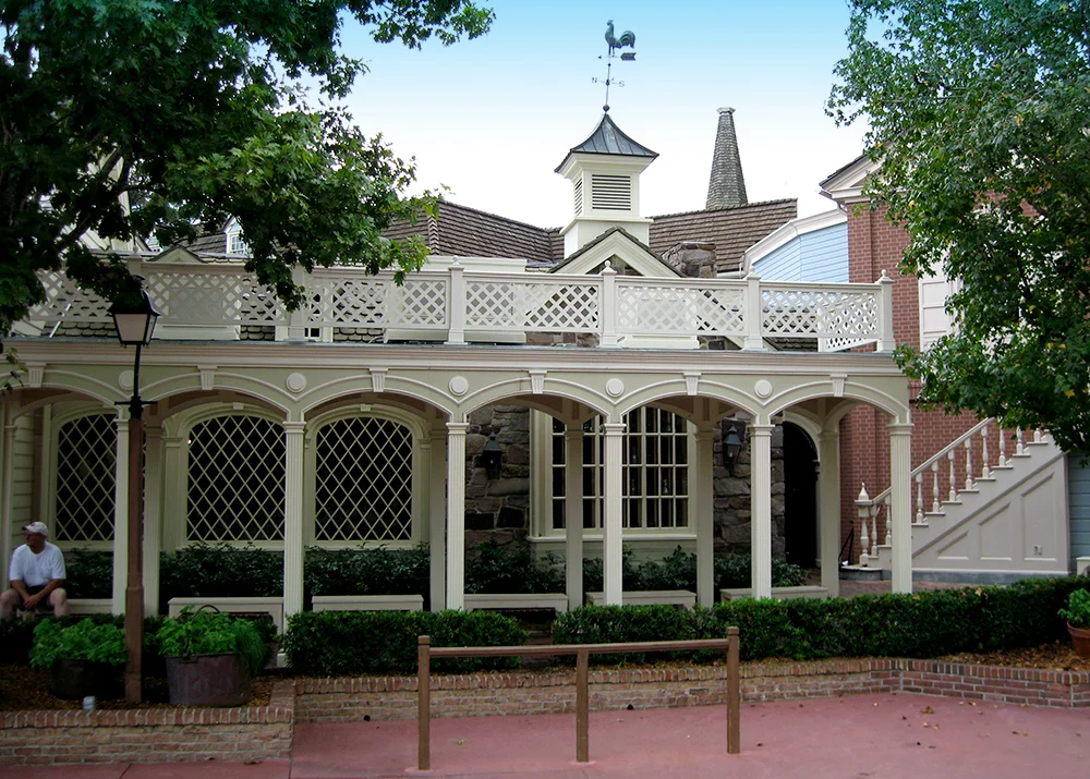 Liberty Square, The Magic Kingdom, Walt Disney World, 2007.