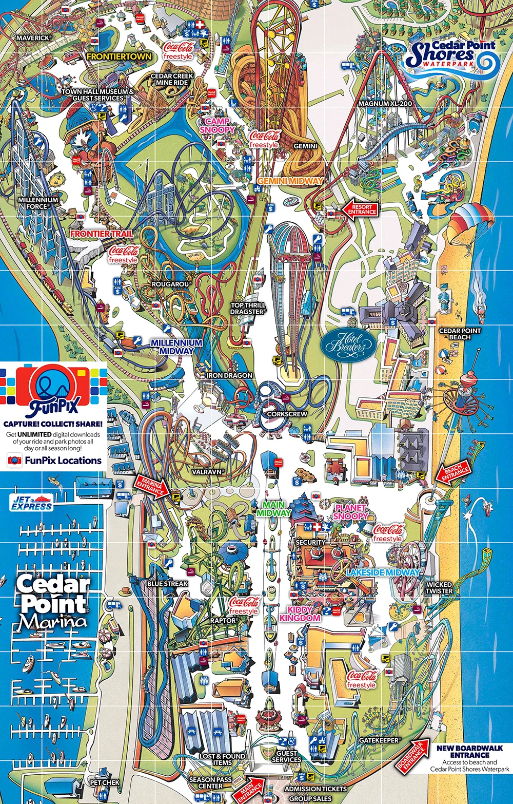 Cedar Point Part 1 From Pleasure Beach To Amusement Park Themerica