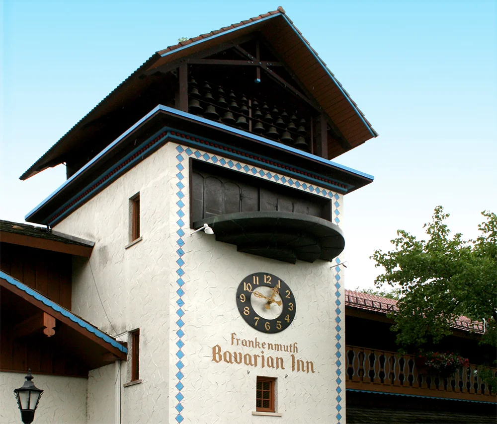 Frankenmuth’s glockenspiel.