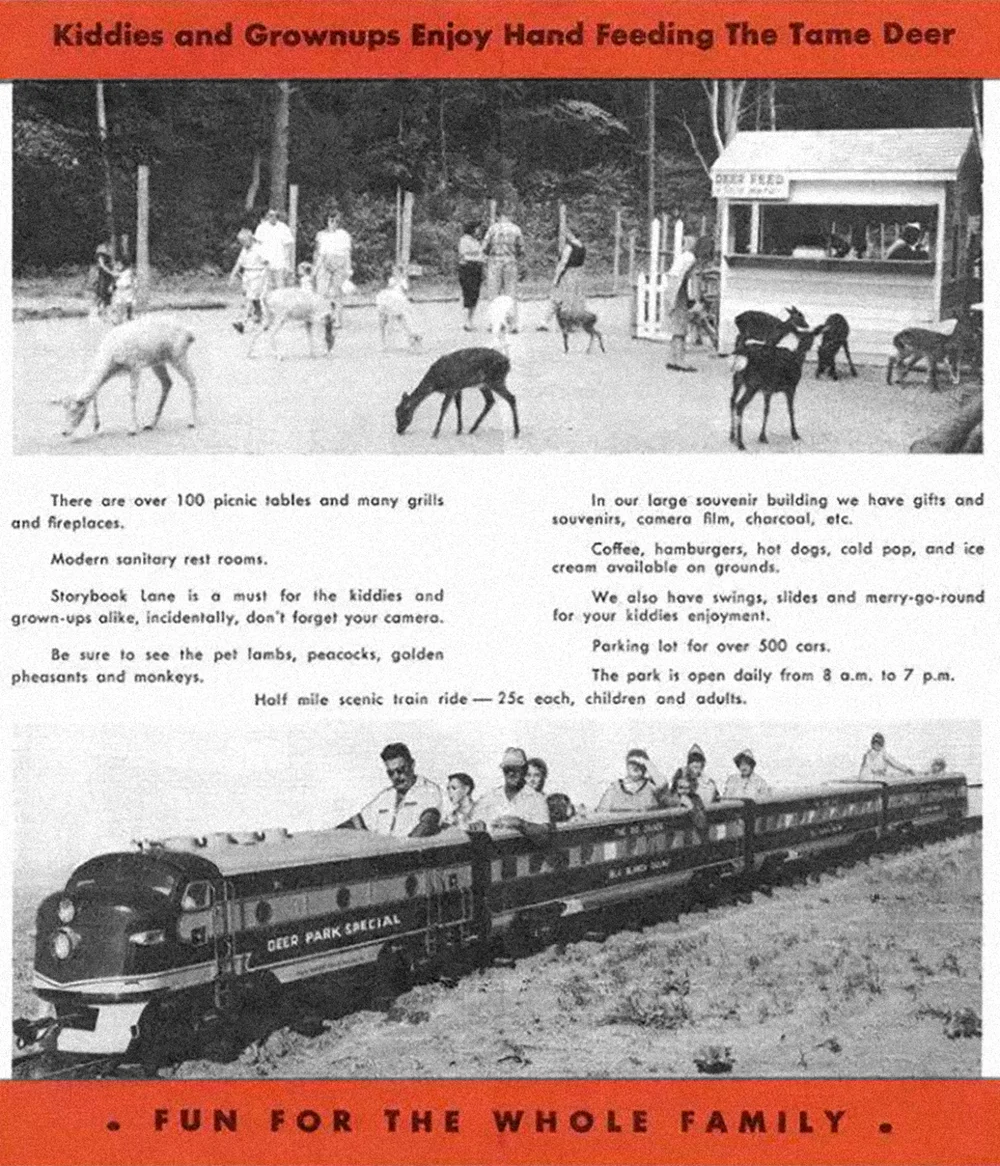 Vintage advertisement, Deer Park.