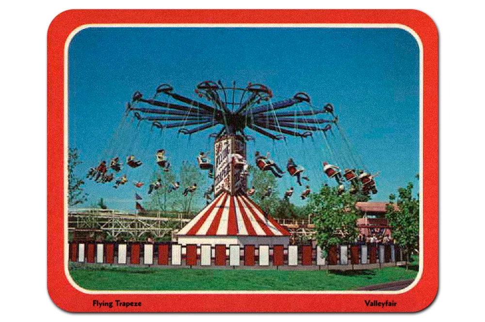 Vintage postcard, Valleyfair!