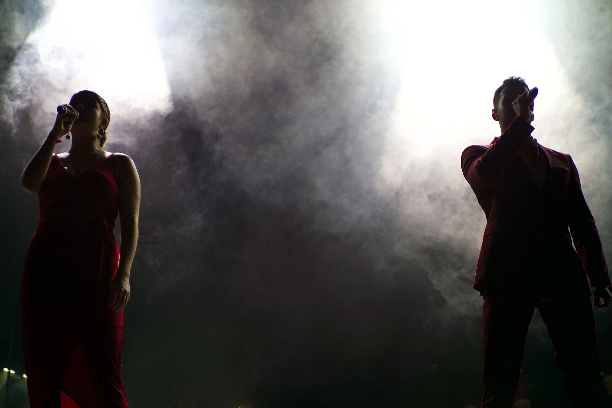 Kyle and Emma Hotboxing The Stage .JPG