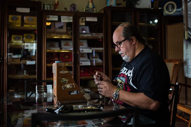 The Cigar Roller, Little Havana, Miami, FL #leica #summicron35 #leicam10 #streetphotography