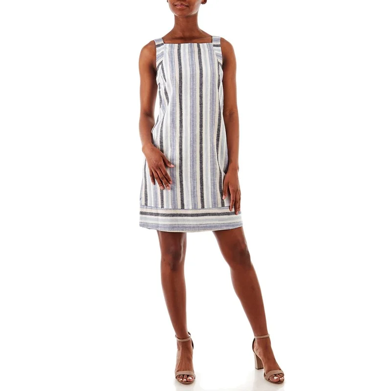 Petite Sleeveless Striped Linen-Blend Dress.jpg