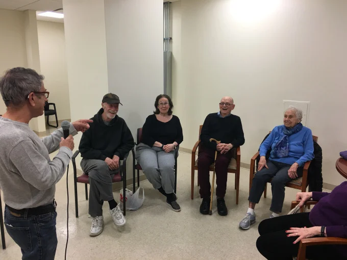 Just getting Warmed Up - Jubilee Senior Center, 2016