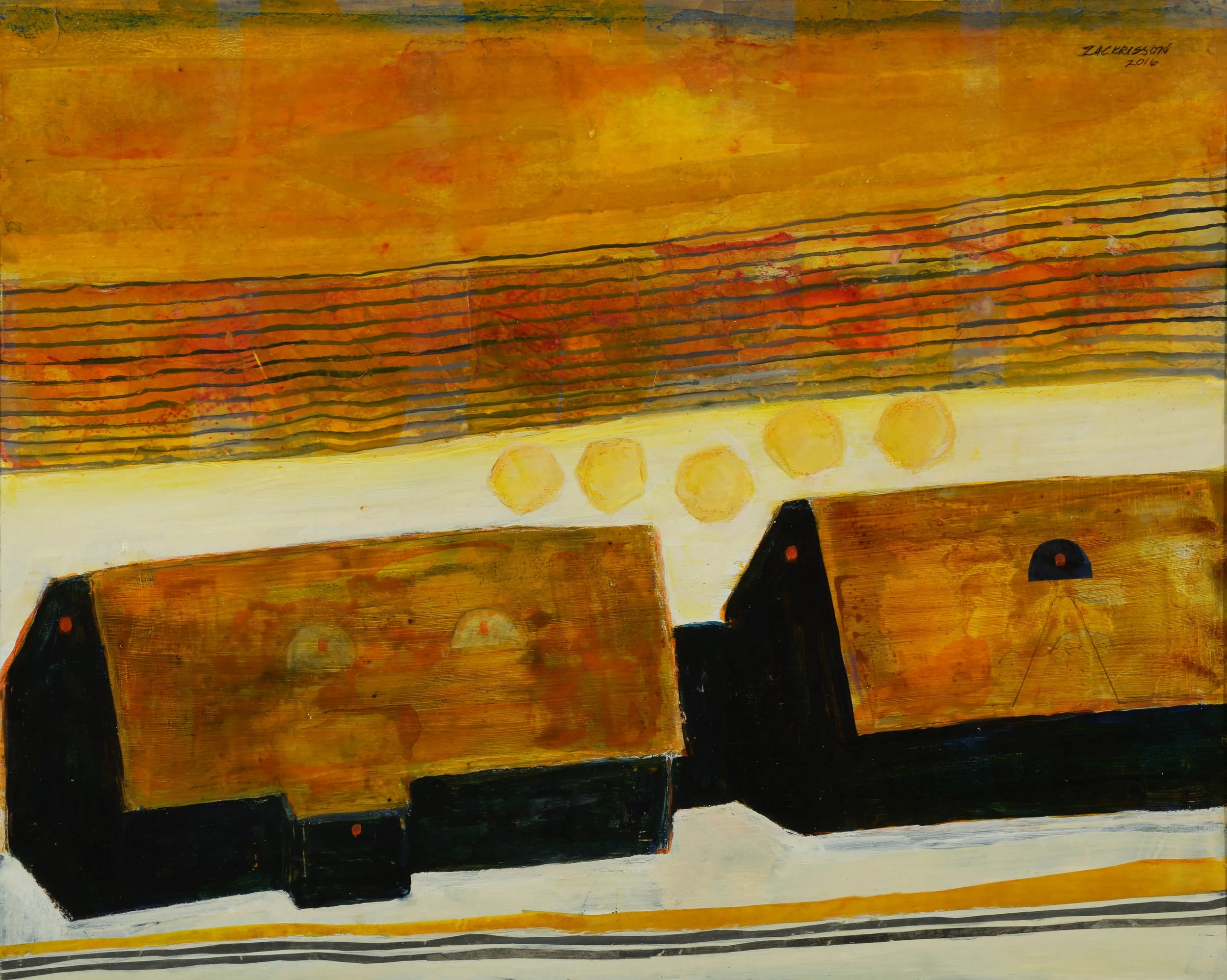 Black Barns #2      16x20     2016