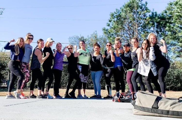 30 day fitness challenge little black dress Day 1 completed