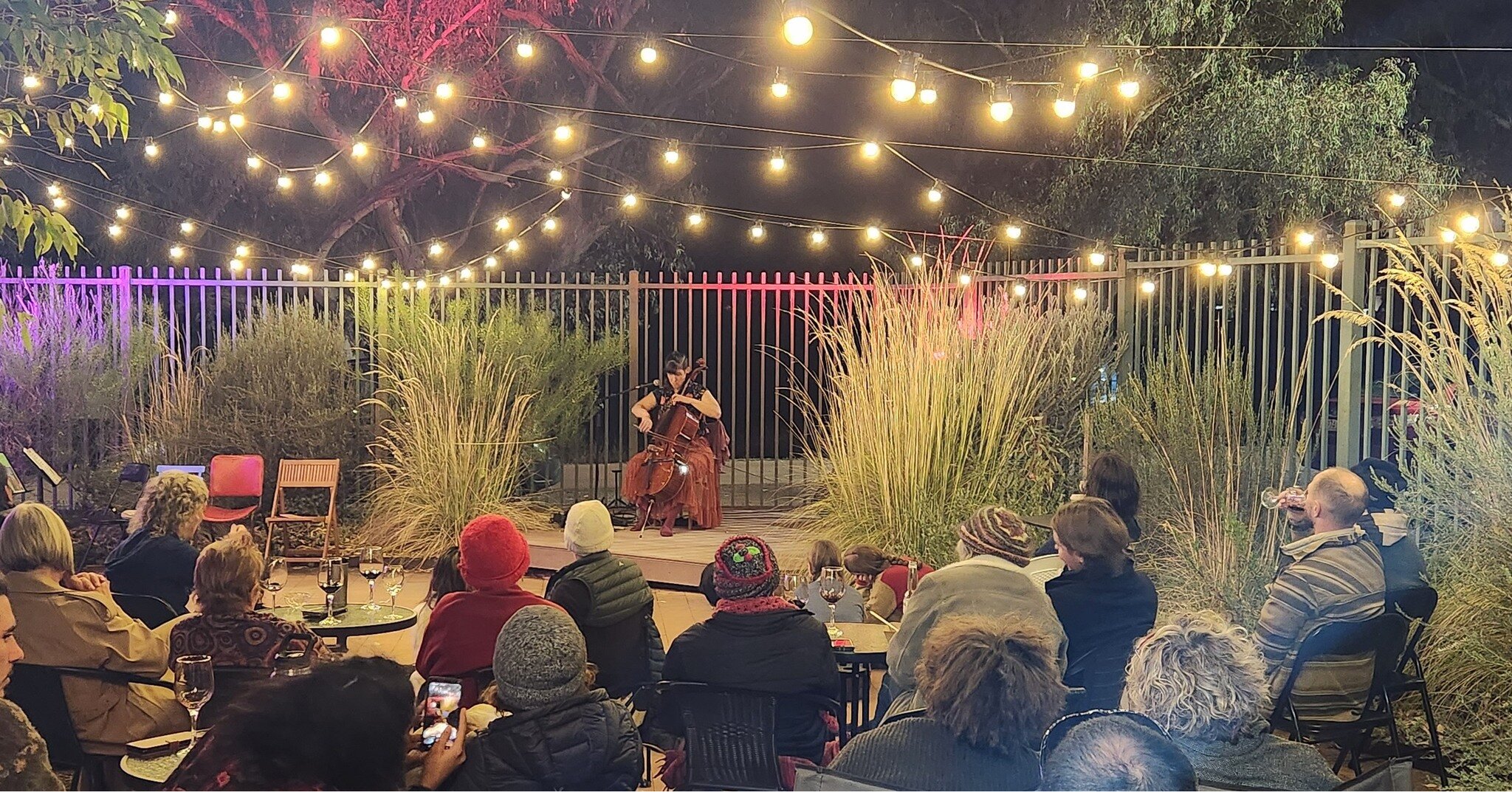 What a delight, such warmth. Thanks, Alice Springs Cello Festival! PC Ric Farmer