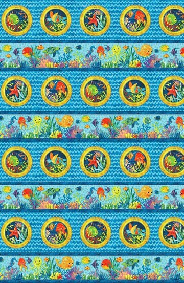 Underseas Adventure - Border Print