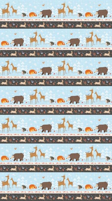 Winterland - Border Print