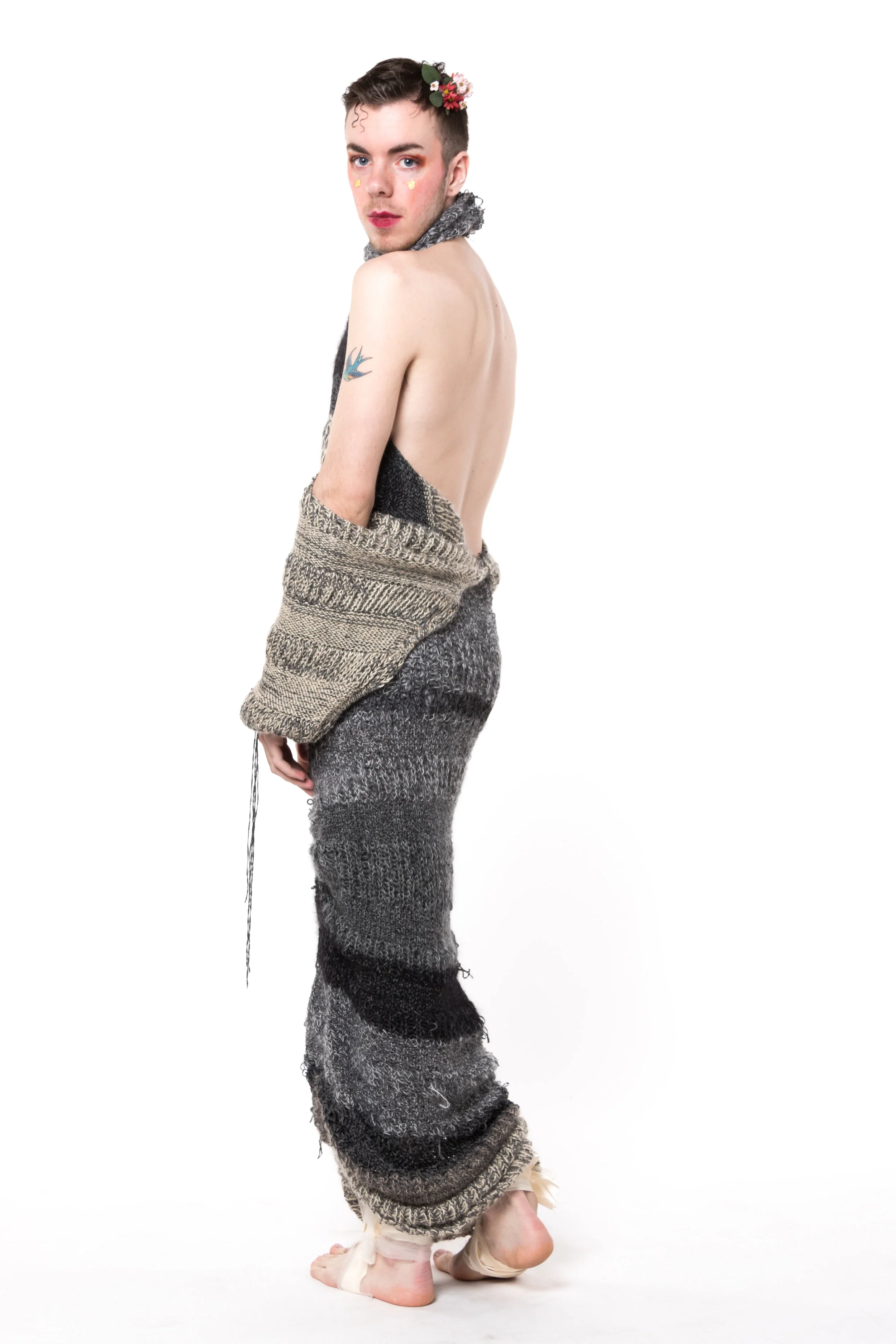 Machine Knit Armor Dress