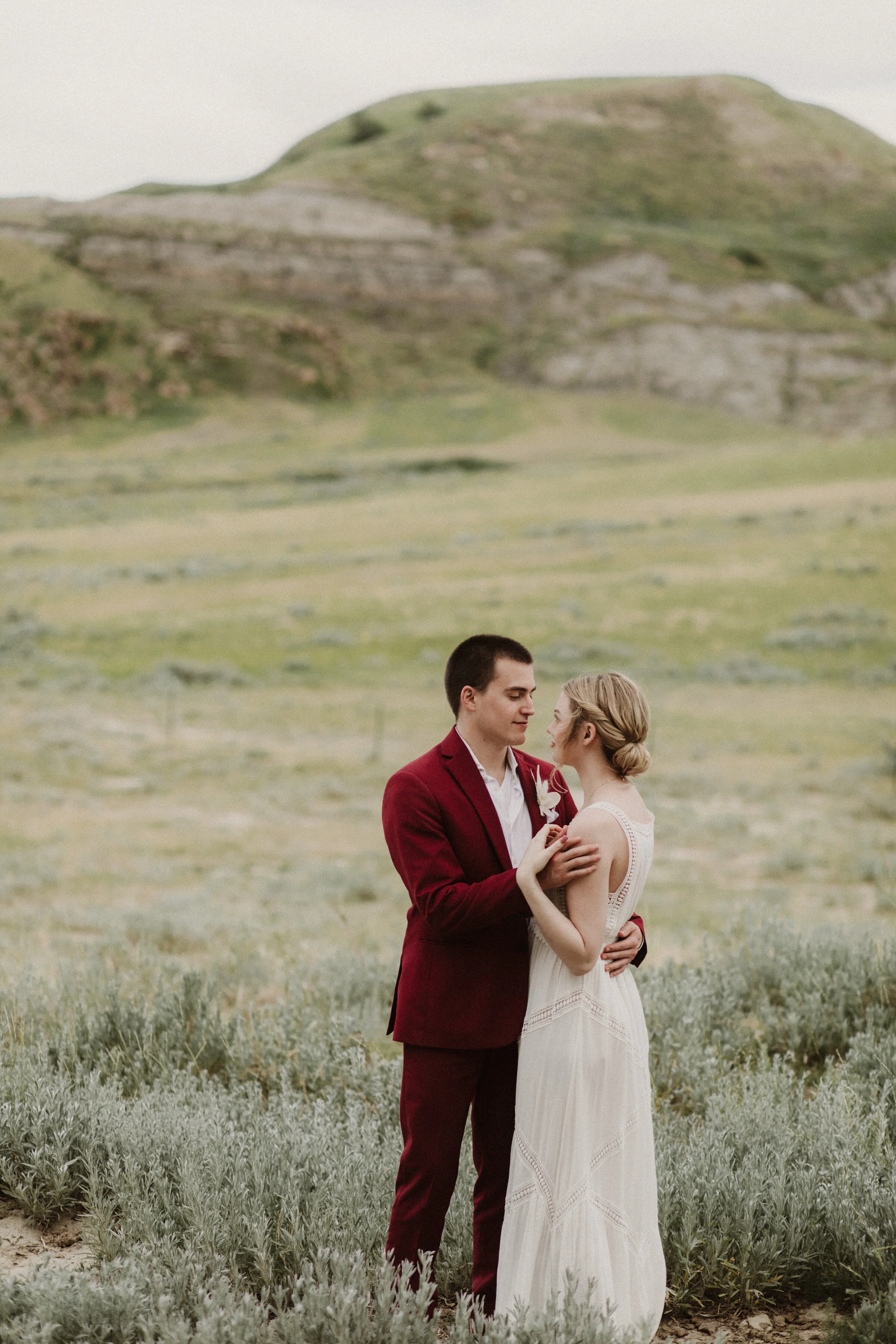 Adventure Elopement Inspiration | Castle Butte, SK