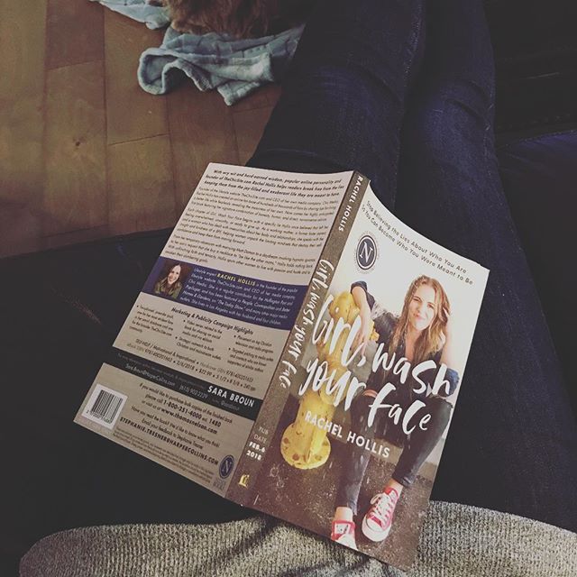 After watching #madeformore last night I am rereading #girlwashyourface before book club starts next week! Feeling inspired and dreaming big goals!