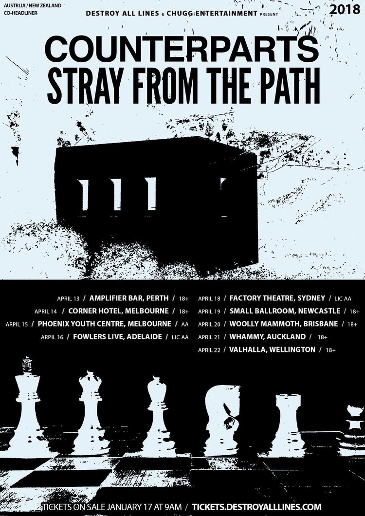Tour Manager; April 2018
