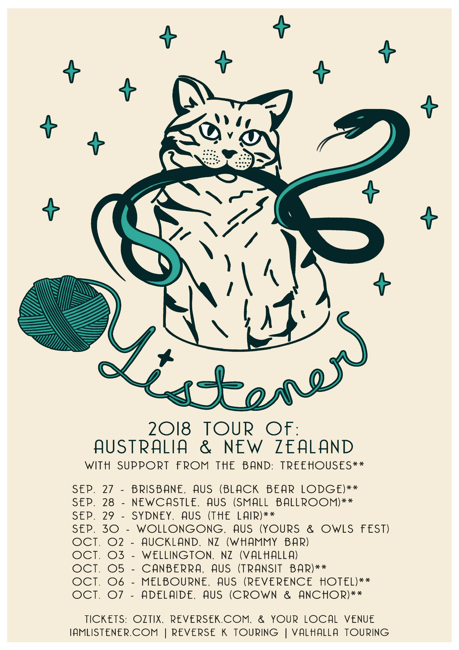 Tour Promoter; September- October 2018