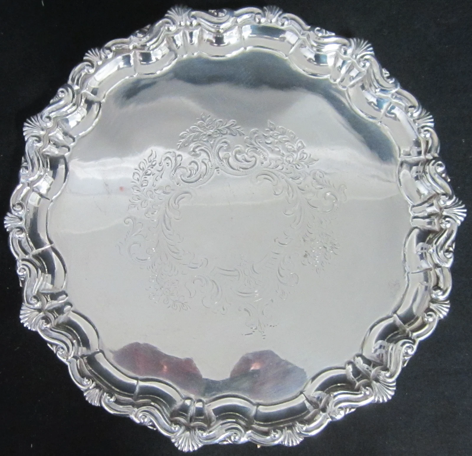 SILVER PLATED SALVER