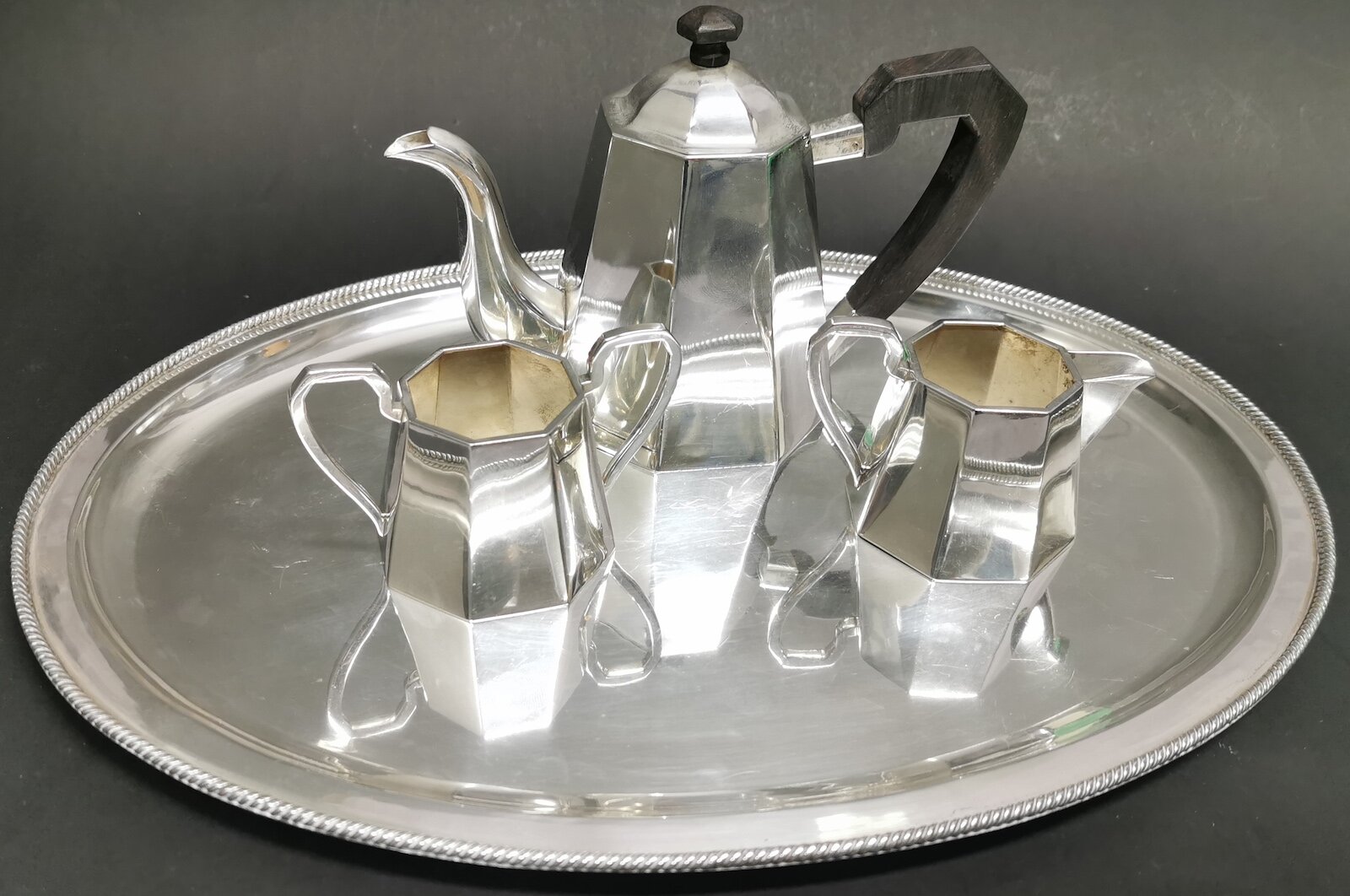 ART DECO STERLING SILVER TEA SET