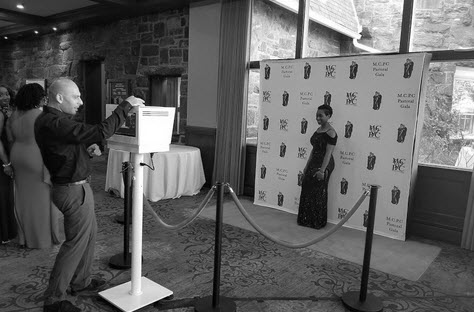 Photo Station (w. Red Carpet and Personalized Backdrop)
