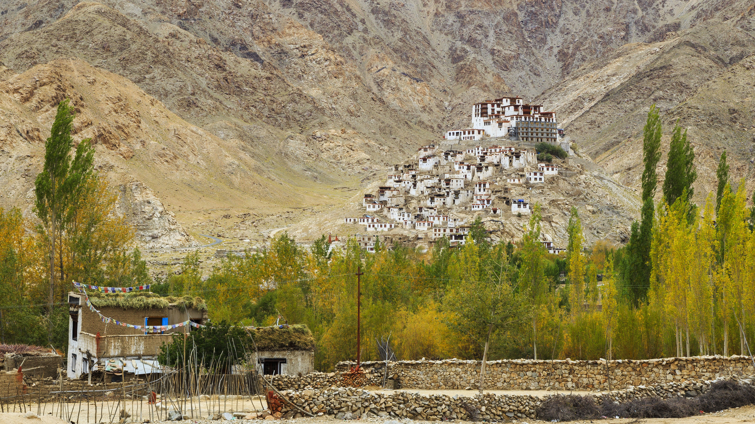 Chemrey Monastery in Ladakh