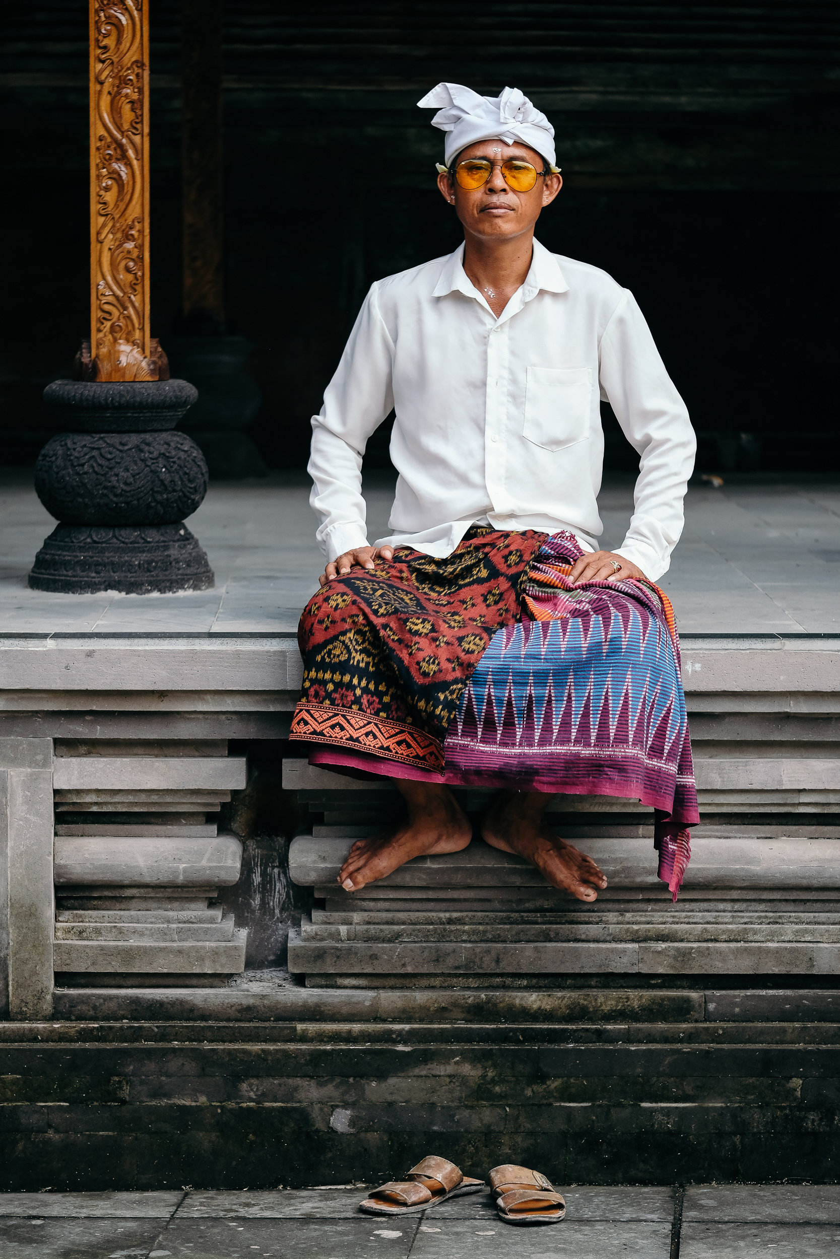  Tirta Empul Temple in Bali, Indonesia  Fujifilm X-E3 + Fujinon XF 80mm f/2.8 R LM WR OIS Macro  1/1000sec, f/2.8, ISO 400 