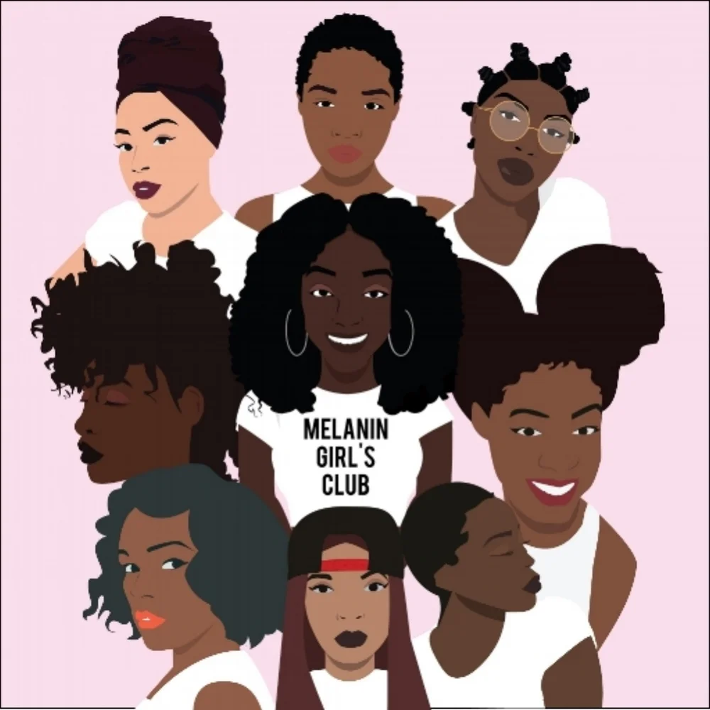Ghetto Black Girls Melanin Girls Club