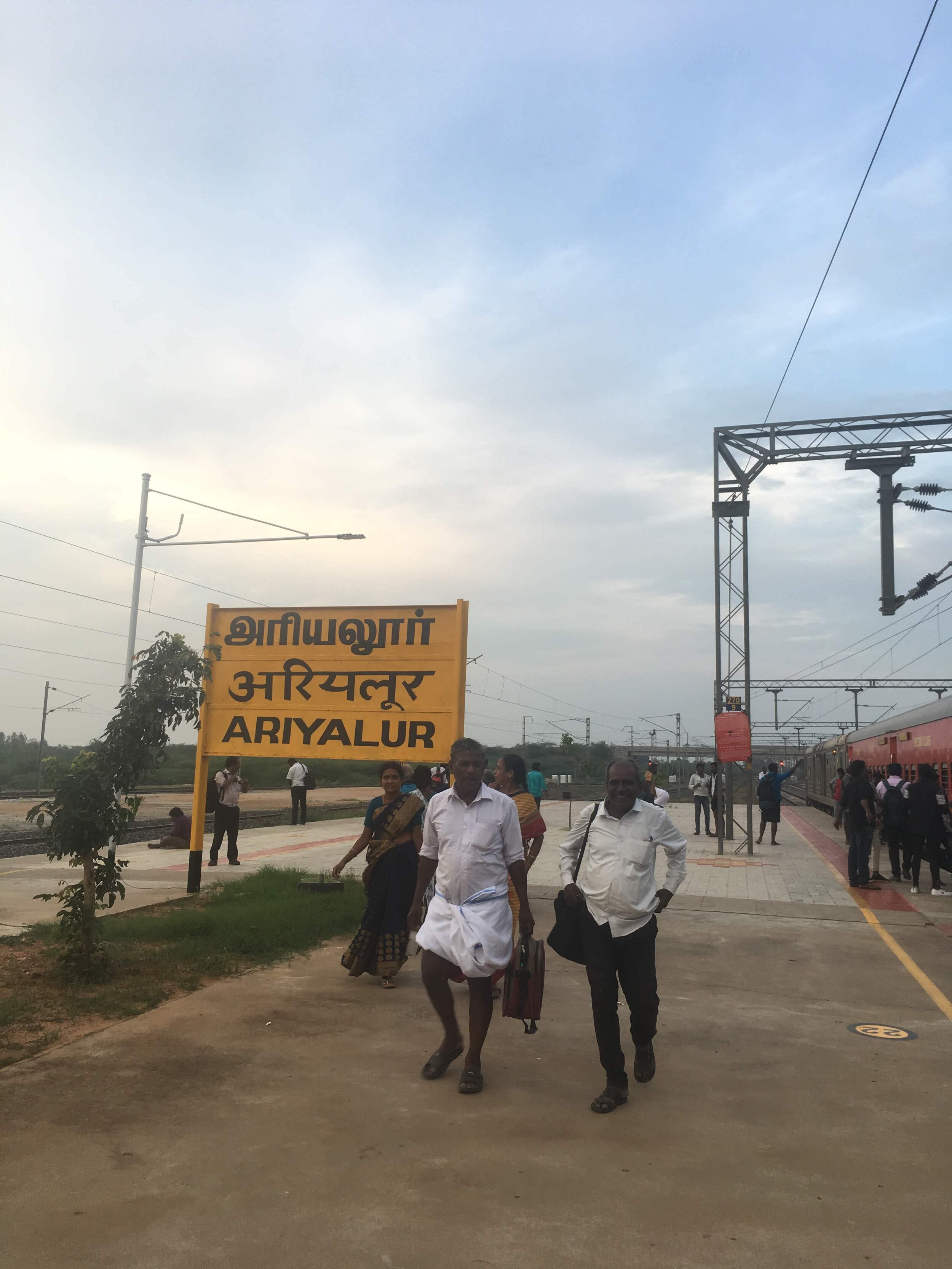 Ariyalur was once under the sea: a fact proven by a bounty of limestone stoking cement factories in the area.