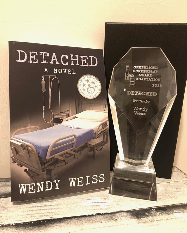 Received my movie adaption award today and contract to purchase the movie rights! #booktomovie #thriller #kindle #books #amreading #bestseller #DETACHED https://goo.gl/8AQciX