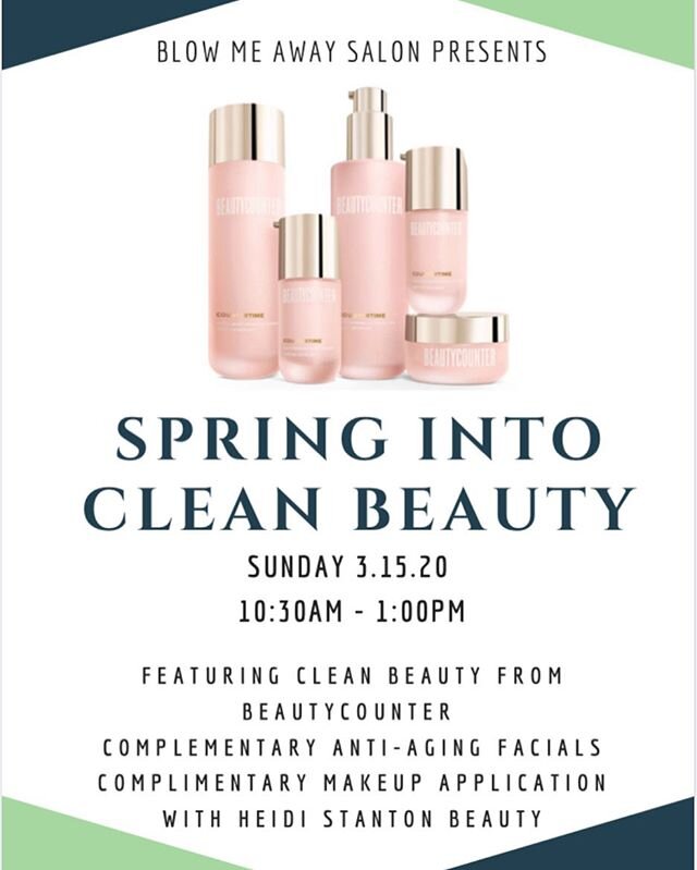 Join us this Sunday for this special makeup and skincare event!